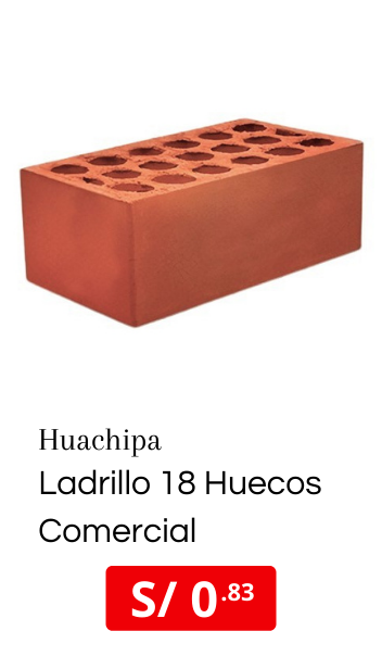 Ladrillo 18 Huecos